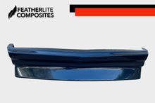 Load image into Gallery viewer, Black fiberglass front bumper for Malibu made by Featherlite Composites
