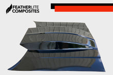 Load image into Gallery viewer, Black Cutlass Hood made by Featherlite Composites. Made of fiberglass.