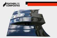 Load image into Gallery viewer, Black Cutlass Hood made by Featherlite Composites. Made of fiberglass.