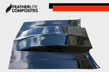 Load image into Gallery viewer, Black Camaro Hood made by Featherlite Composites. Made of fiberglass.