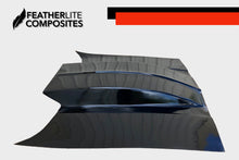 Load image into Gallery viewer, Black Cutlass Bubble Hood made by Featherlite Composites. Made of fiberglass.