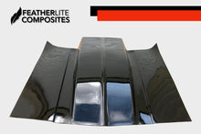 Load image into Gallery viewer, Black Cutlass Bubble Hood made by Featherlite Composites. Made of fiberglass.