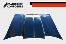 Load image into Gallery viewer, Black Cutlass Bubble Hood made by Featherlite Composites. Made of fiberglass.