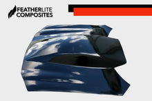 Load image into Gallery viewer, Black 4th Gen Camaro Hood made by Featherlite Composites. Made of fiberglass.
