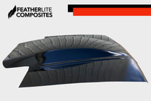 Load image into Gallery viewer, Black Foxbody Bubble Hood for 4 eye foxbody made by Featherlite Composites. Made of fiberglass.