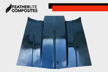 Load image into Gallery viewer, Black Hood for the 78-83 Malibu by Featherlite Composites.  Made of  fiberglass.