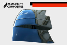 Load image into Gallery viewer, Black second gen S10 Hood by Featherlite Composites.  Made of  fiberglass.