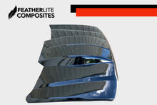 Load image into Gallery viewer, Black Chevy 1500 Hood for years 03-05 by Featherlite Composites.  Made of  fiberglass.