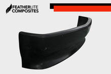 Load image into Gallery viewer, Black fiberglass front bumper for Chevy 1500 made by Featherlite Composites
