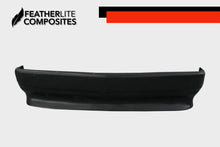 Load image into Gallery viewer, Black fiberglass front bumper for Chevy 1500 made by Featherlite Composites
