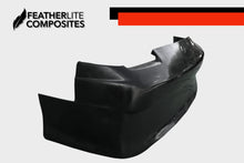 Load image into Gallery viewer, Black fiberglass front bumper for Nissan 240sx S13 made by Featherlite Composites
