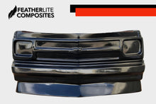Load image into Gallery viewer, Black S10 V Shape - Pilot Front End by Featherlite Composites.  Made of  fiberglass.