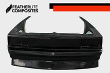 Load image into Gallery viewer, Black fiberglass front end with fenders for Malibu made by Featherlite Composites.
