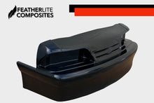 Load image into Gallery viewer, One Piece Black fiberglass front end only for Foxbody Mustang made by Featherlite Composites.

