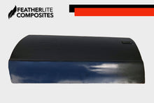 Load image into Gallery viewer, Outside of Black fiberglass door for Malibu made by Featherlite Composites
