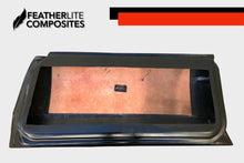 Load image into Gallery viewer, Inside of Black fiberglass door for Malibu made by Featherlite Composites