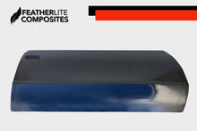 Load image into Gallery viewer, Outside of Black fiberglass door for Malibu made by Featherlite Composites