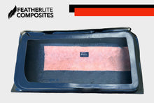 Load image into Gallery viewer, Inside of black fiberglass door for 1st Gen Camaro made by Featherlite Composites