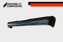 Load image into Gallery viewer, Black fiberglass front and rear bumper for Malibu made by Featherlite Composites