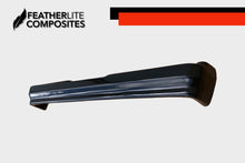 Load image into Gallery viewer, Black fiberglass front and rear bumper for Malibu made by Featherlite Composites