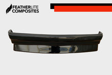 Load image into Gallery viewer, Black fiberglass front and rear bumper for Malibu made by Featherlite Composites