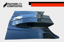 Load image into Gallery viewer, Black Regal Bubble Hood made by Featherlite Composites. Made of fiberglass.
