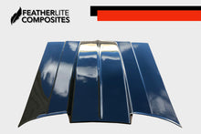 Load image into Gallery viewer, Black Cutlass Hood made by Featherlite Composites. Made of fiberglass.
