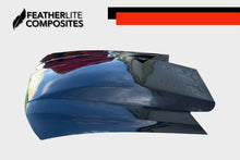 Load image into Gallery viewer, Black fiberglass hood for New Edge Mustang 99-04 made by Featherlite Composites
