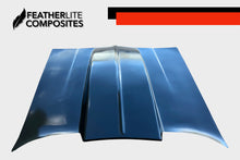 Load image into Gallery viewer, Black Hood for the 81-87 Malibu by Featherlite Composites.  Made of  fiberglass.  
