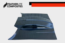 Load image into Gallery viewer, Black fiberglass front end with fenders for Malibu made by Featherlite Composites.
