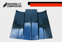 Load image into Gallery viewer, Black Hood for the 78-83 Malibu by Featherlite Composites.  Made of  fiberglass.  
