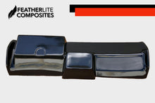 Load image into Gallery viewer, Black fiberglass dash for G Body cars made by Featherlite Composites.
