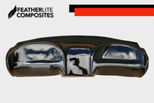 Load image into Gallery viewer, Black fiberglass dash for SN95 Mustang made by Featherlite Composites.
