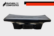 Load image into Gallery viewer, Black fiberglass decklid for SN95 Mustang made by Featherlite Composites
