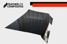Load image into Gallery viewer, Black fiberglass deckllid for 81-87 Monte Carlo SS  made by Featherlite Composites
