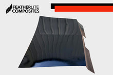 Load image into Gallery viewer, Black fiberglass deckllid for 81-87 Monte Carlo SS  made by Featherlite Composites
