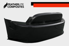 Load image into Gallery viewer, Black fiberglass front bumper for Ford Mustang 2013-2014 made by Featherlite Composites
