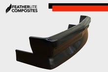 Load image into Gallery viewer, Black fiberglass front bumper for Malibu made by Featherlite Composites
