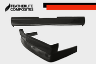 black fiberglass front bumper for Cutlass by