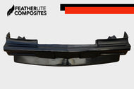 Black fiberglass front bumper for Buick Regal made by Featherlite Composites