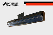 Load image into Gallery viewer, Black fiberglass rear bumper for Buick Regal made by Featherlite Composites
