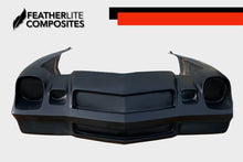 Load image into Gallery viewer, Black fiberglass front end for 2nd gen Camaro made by Featherlite Composites
