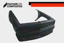 Load image into Gallery viewer, Black fiberglass front end with fenders for Malibu made by Featherlite Composites.
