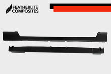 Load image into Gallery viewer, Black Fiberglass Camaro 4th gen sideskirts By Featherlite Composites
