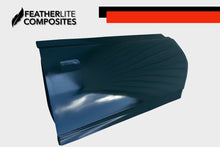 Load image into Gallery viewer, Outside of Black fiberglass door for 3rd Gen Camaro made by Featherlite Composites 
