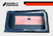Load image into Gallery viewer, Inside of black fiberglass door for 1st Gen Camaro made by Featherlite Composites
