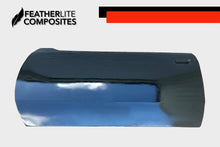 Load image into Gallery viewer, Outside of Black fiberglass door for 1st Gen Camaro made by Featherlite Composites
