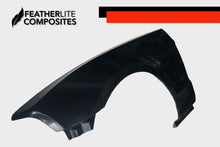 Load image into Gallery viewer, Black fiberglass fenders by Featherlite Composites for Mustang S197
