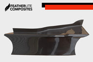 Black Featherlite Composites fiberglass go cart body panels